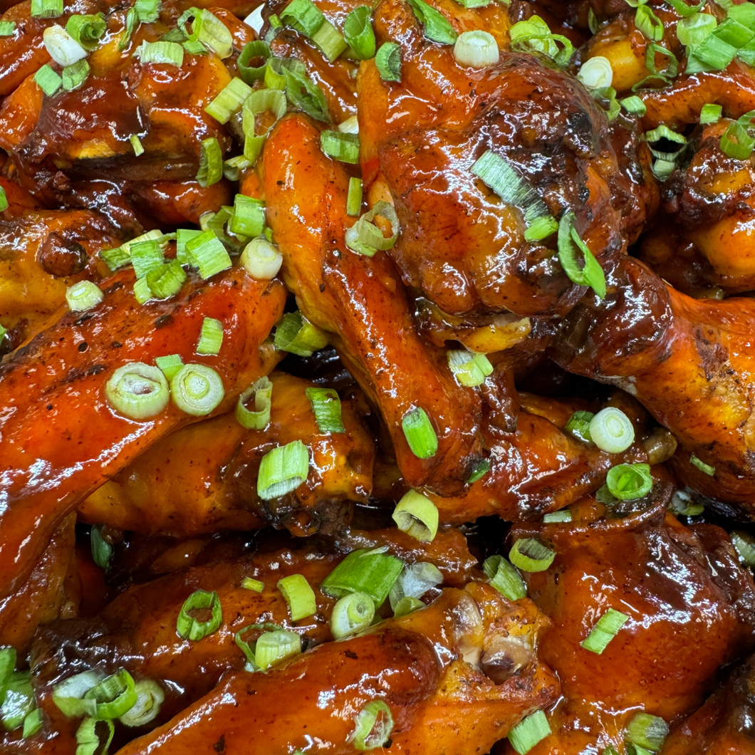 Alitas de Pollo Horneadas BBQ / BBQ Roasted Chicken Wings