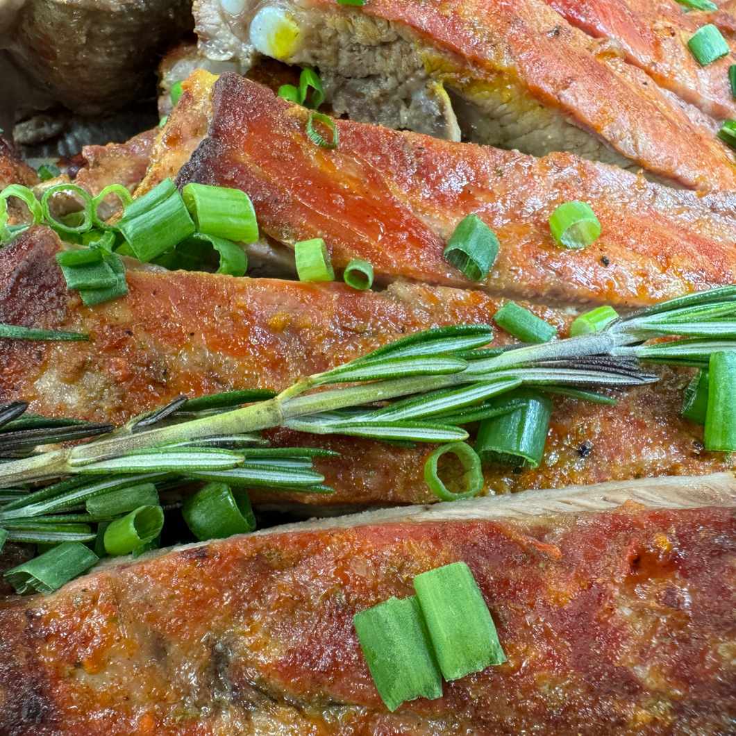 Costilla de Cerdo Horneadas Plain / Plain Roasted Pork Ribs