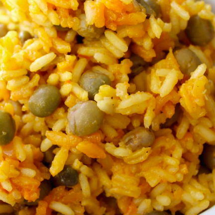 Arroz con Gandules / Yellow Rice with Peas
